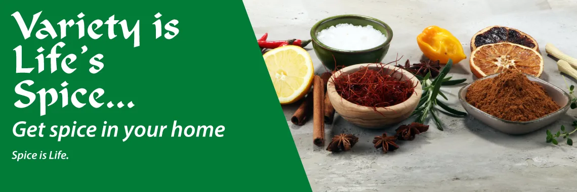 Variety is Life's Spice